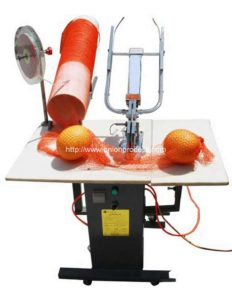 Semi-Automatic Pneumatic Onion Mesh Bag Clipping Machine