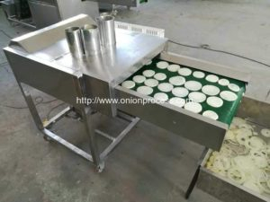 Automatic Onion Ring Cutting Machine