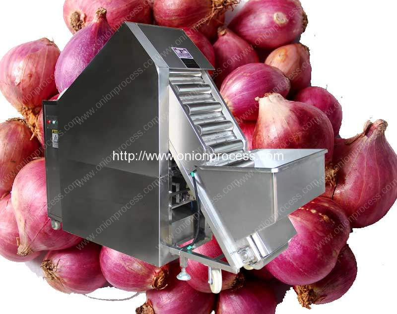 Small Size Onion Automatic Peeling Machine